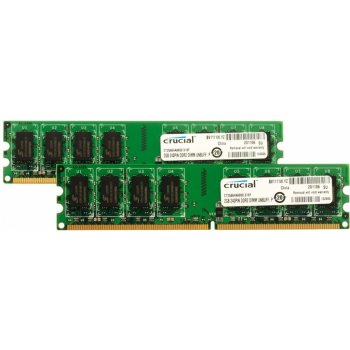 Crucial DDR2 4GB 800MHz CL6 (2x2GB) CT2KIT25664AA800