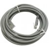 síťový kabel Datacom 1540 CAT5E UTP, 5m, šedý