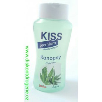 Mika Kiss Premium konopný s Aloe Vera šampon na vlasy 500 ml