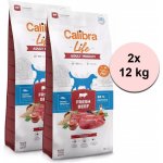 Calibra Dog Life Adult Medium Fresh Beef 2 x 12 kg – Hledejceny.cz