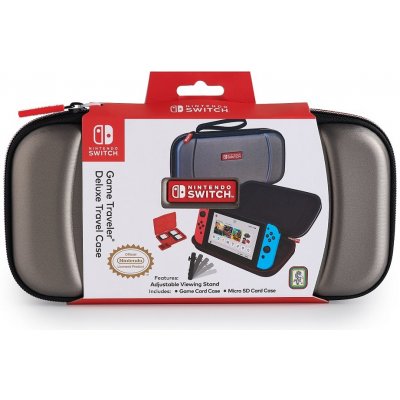 BigBen Deluxe Cestovní Pouzdro Nintendo Switch - titánová – Zboží Živě