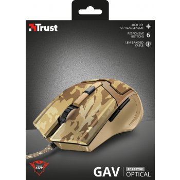 Trust GXT 101D Gav Optical Gaming Mouse 22794