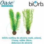 Biorb rostliny malé zelené, 2 ks, 20 cm 46083 – Zboží Mobilmania