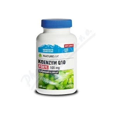 Swiss Naturevia Koenz.Q10 Forte100 mg 60 kapslí – Zboží Mobilmania