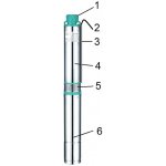 Alfapumpy 3SEm2,5/20, kabel 35m, 230V – Zbozi.Blesk.cz