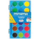 Mitama vodové barvy 18 barev 2,9 cm modrá – Hledejceny.cz