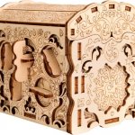 EscapeWelt 3D dřevěná skládačka Secret Treasure Box – Zboží Dáma