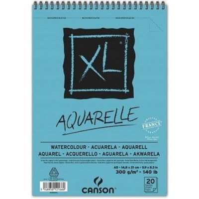 Canson Skicák XL Aquarelle 300 g m2 30 archů A4 – Hledejceny.cz