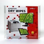Logo čisticí ubrousky suché hydrofilní pro aplikaci roztoku 15 x 15 cm 25 ks – Zboží Dáma