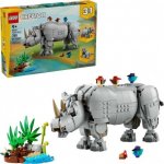 LEGO® CREATOR 31171 Divoká zvířata: Majestátní nosorožec s ptáčky – Hledejceny.cz