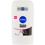 Nivea Invisible for Black & White Clear deostick 50 ml – Hledejceny.cz