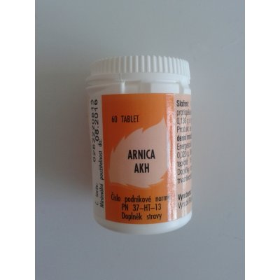 Radim Bakeš Galenická laboratoř Ostrava AKH Arnica 60 tablet