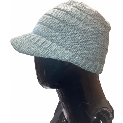 Dámská pletená čepice s kšiltem z.h.a Černá – Zboží Mobilmania