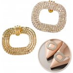 Flamenco Mystique Klipsy na boty s krystaly, zirkony 2 ks. KDB51 CA30782 – Zboží Dáma