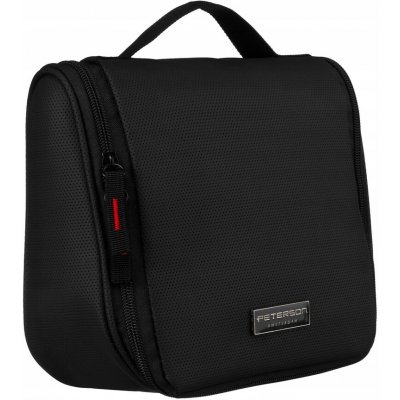 Peterson kosmetická taštička PTN KOS-H-01-6813 BL černá – Zboží Dáma