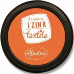 Aladine Razítkovací polštářek Izink Textile oranžová – Zboží Mobilmania