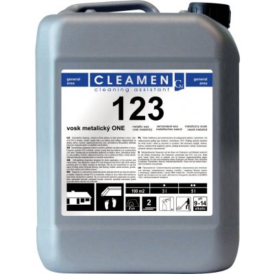 Cleamen 123 určený k přímé aplikaci vosk metalický one 5000 ml