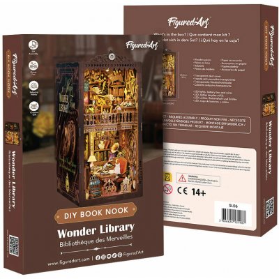 Figured ART Book Nook sada Zázračná knihovna – Hledejceny.cz