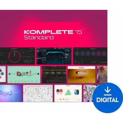 Native Instruments Komplete 15 Standard Digitální produkt – Zboží Živě