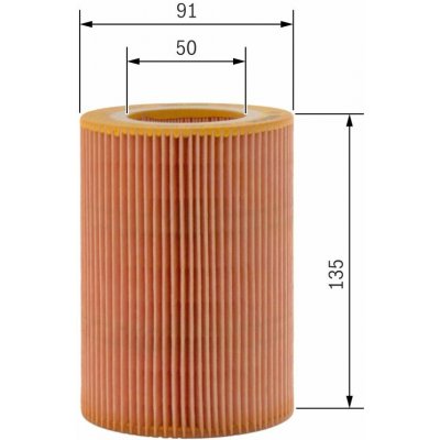 Vzduchový filtr BOSCH 1 457 433 044 – Hledejceny.cz