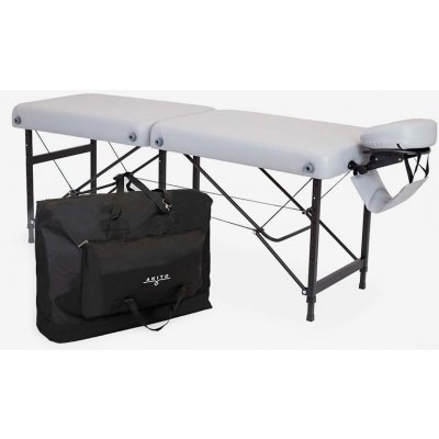 Tytan Akito Skládací hliníkové dvousegmentové masážní lehátko – Zboží Dáma