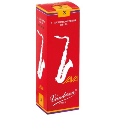 Vandoren Plátky JAVA Red Cut pro tenor sax, tv.2,5 – Zboží Mobilmania