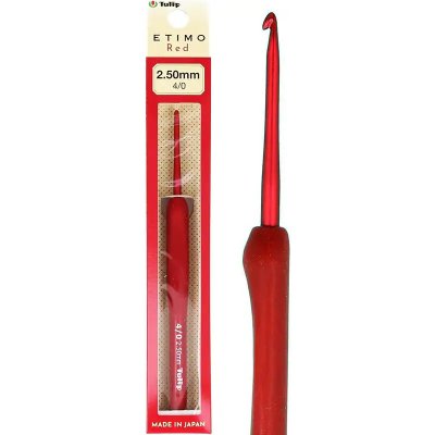 Háček Tulip Etimo Red - 2,5 mm – Sleviste.cz