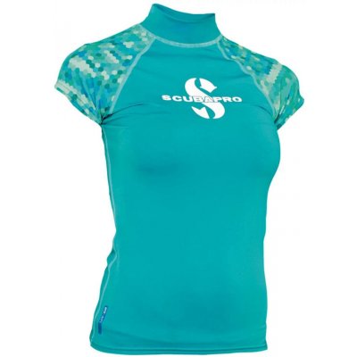 Scubapro Rash Guard Caribbean Women Short Sleeve UPF50 – Zboží Mobilmania