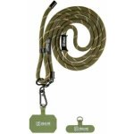 Popruh OBAL:ME NeckTag na Telefon Army Green 143797 – Hledejceny.cz