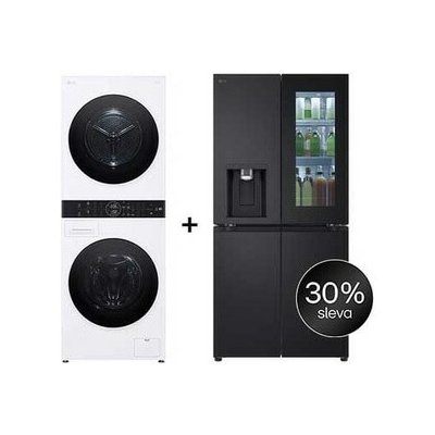 Set LG GMG860EPBE + WT1210WWF – Zboží Mobilmania