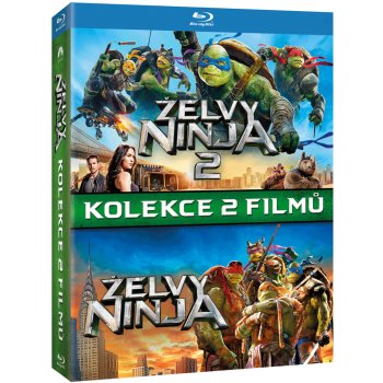 Želvy Ninja 1 a 2 BD