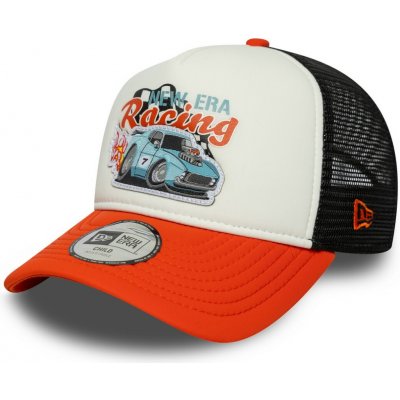 New Era 9FO AF Race Trucker Child Clemson bílá/oranžová – Zbozi.Blesk.cz