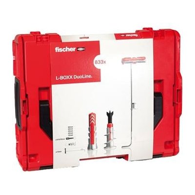 FISCHER L-BOXX DuoLine - naplněno 833 hmoždinkami – Hledejceny.cz