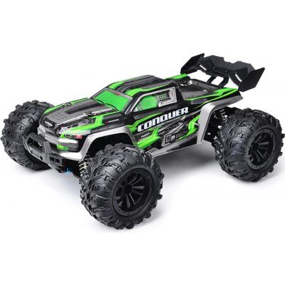Amewi Conquer Race Truggy brushed 4WD RTR Zelená RC-Monstertruck 1:16 – Hledejceny.cz