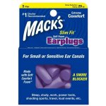 Macks Slim Fit špunty do uší 5 párů – Sleviste.cz