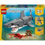 LEGO® Creator 31381 Divoký žralok a truhla s pokladem – Hledejceny.cz