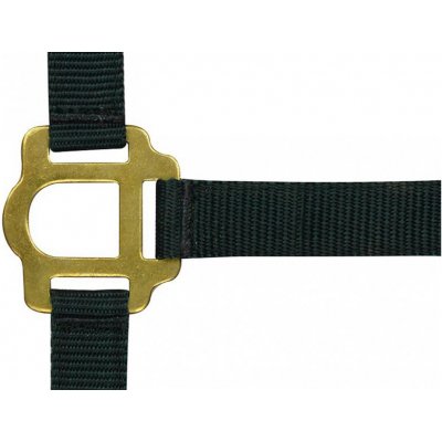 Riding World Ohlávka nylonová černá – Zboží Dáma