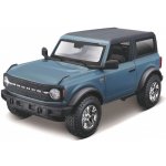 Maisto Bronco Kit Ford Badlands modrá 1:24 – Hledejceny.cz