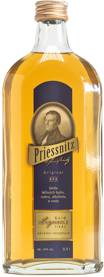 Metelka Priessnitz Gold 30% 0,5 l (holá láhev)