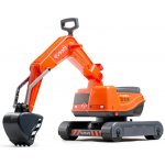 FALK bagr Kubota KX080-4 s helmou a kužely – Zboží Dáma