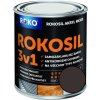 Barvy na kov Rokosil 3v1 akryl RK 300 2880 hnědá tmavá 0,6L