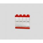 LEGO® vitrínka na 8 minifigurek červená – Zboží Dáma