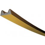 Těsnění TLT do oken a dveří, profil K 6 H, 9 x 4 mm, hnědé, 2 x 3 m | Zboží Auto
