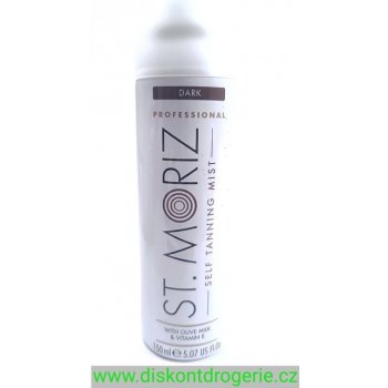 St. Moriz Self Tanning samoopalovací sprej odstín Dark (With Olive Milk and Vitamin E) 150 ml