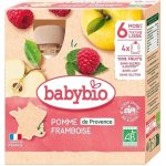Babybio kapsička Jablko a malina 4 x 90 g – Zboží Mobilmania