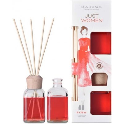D-Aroma Diffuser Just Women vonná stébla 2 x 75 ml – Hledejceny.cz