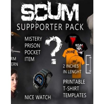 SCUM Supporter Pack 1 – Hledejceny.cz
