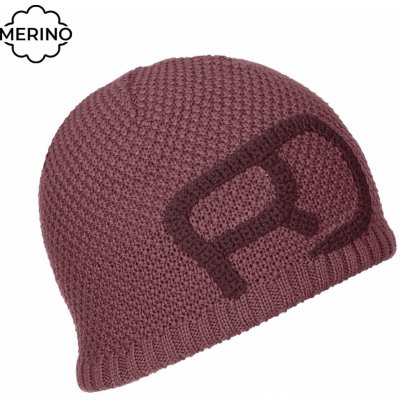 Ortovox čepice Rock'n'Wool beanie Mountain rose – Zboží Mobilmania