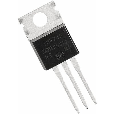 Neven Tranzistor IRF740 N-MOSFET 400V, 10A, 125W, 0.55R TO220 Originální 1ks – Hledejceny.cz