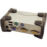 Aten CS-82U-AT 2-Port PS/2-USB KVM Switch, 2x Custom KVM Cable sets, Non-powered – Zboží Živě